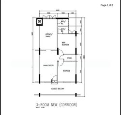 Blk 119 Hougang Avenue 1 (Hougang), HDB 3 Rooms #574482721